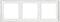 Jung LS990 Afdekraam Schakelmateriaal - LS983WW - E2T63