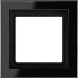 Jung LSD981SW Afdekking Frame 1-voudig Zwart 1 stuk(s)