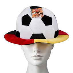 Jung Voetbalhoed - Duits Voetbalteam - 10 x 10 x 0,01 cm - 40 g - Universeel