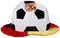 Jung Voetbalhoed - Duits Voetbalteam - 10 x 10 x 0,01 cm - 40 g - Universeel