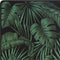 Jungle Placemat set van 4 stuks - 45 x 30 cm - Onderleggers - Zwart/ Groen