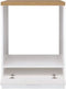 Junona Low Furniture Vier 60 cm - Werkplan - Briljant wit