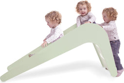 Jupiduu Indoor Kids Slide/Houten glijbaan - L145xB43xH68cm - Green