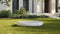Jupiduu Outdoor Jumpspot/Trampoline Ø130xH20cm - Grey/White