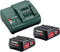 Metabo 685300000 - Li-Power accu-pack 12 V/2,0 Ah - 2 x (2 stuks)
