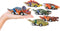 Jurassic Dino Racers - Dinosaurus Speelgoed Auto Set | - Set van 6