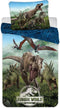 Jurassic World dekbedovertrek Dinosaurs 140 x 200 cm Katoen