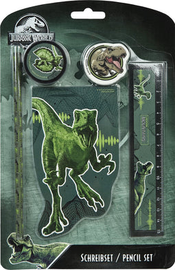 Jurassic World Schrijfwarenset 5 Delig