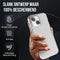 Podec iPhone 13 - Telefoonhoesje - Inclusief screenprotector - Transparant