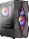 PC-behuizing - AEROCOOL - Volcan G v1 (zwart) - Medium toren - ATX-formaat - Zonder voeding