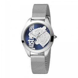 Just Cavalli JC1L210M0035 horloge vrouw - Roestvrij Staal - zilver