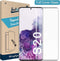 Just in Case Full Cover Tempered Glass Samsung Galaxy S20 Protector - Black