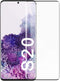 Just in Case Full Cover Tempered Glass Samsung Galaxy S20 Protector - Black