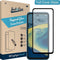Just in Case Full Cover Tempered Glass voor Nokia X10/X20 - Zwart
