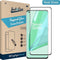 Just in Case Full Cover Tempered Glass voor OnePlus 9 Pro - Zwart