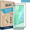 Just in Case Full Cover Tempered Glass voor OnePlus 9 Pro - Zwart
