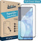 Just in Case Full Cover Tempered Glass voor OnePlus 9 - Zwart