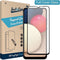 Just in Case Full Cover Tempered Glass voor Samsung Galaxy A02s - Zwart