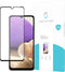 Just in Case Full Cover Tempered Glass voor Samsung Galaxy A32 5G - Zwart