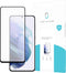 Just in Case Full Cover Tempered Glass voor Samsung Galaxy S21 - Zwart