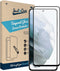 Just in Case Full Cover Tempered Glass voor Samsung Galaxy S21 - Zwart