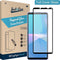 Just in Case Full Cover Tempered Glass voor Sony Xperia 10 III - Zwart