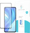 Just in Case Full Cover Tempered Glass voor Xiaomi Mi 11 Lite / 11 Lite 5G NE - Zwart