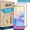 Just in Case Full Cover Tempered Glass voor Xiaomi Redmi Note 10 5G - Zwart