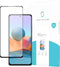 Just in Case Full Cover Tempered Glass voor Xiaomi Redmi Note 10 Pro - Zwart