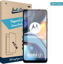 Just in Case Motorola Moto G22 Tempered Glass - Transparant