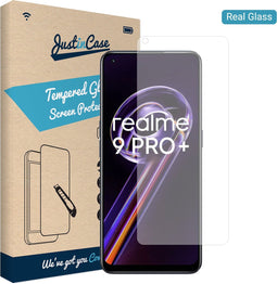 Just in Case Realme 9 Pro+ Tempered Glass - Transparant