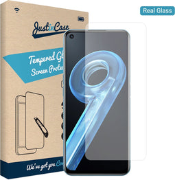 Just in Case Realme 9i Tempered Glass - Transparant