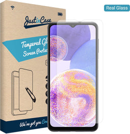 Just in Case Samsung Galaxy A23 Tempered Glass - Transparant