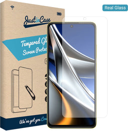 Just in Case Xiaomi Poco X4 Pro Tempered Glass - Transparant
