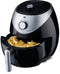 Just Perfecto Airfryer XL 3.2L - 1400W - Heteluchtfriteuse XL - Aerofryer - Timer- Air Fryer Zonder Olie - Vaatwasserbestendig Hete Luchtfriteuse - Braden, Grillen, Bakken, Roosteren én Frituren Air Fryer XL - 9 voorgestelde Programma's - Draaiknop