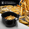 Just Perfecto Airfryer XL 3.2L - 1400W - Heteluchtfriteuse XL - Aerofryer - Timer- Air Fryer Zonder Olie - Vaatwasserbestendig Hete Luchtfriteuse - Braden, Grillen, Bakken, Roosteren én Frituren Air Fryer XL - 9 voorgestelde Programma's - Draaiknop