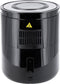 Just Perfecto Airfryer XXL 4L - 1400W - RVS - Heteluchtfriteuse Met Grilplaat - Air Fryer Zonder Olie - Braden, Grillen, Bakken, Roosteren én Frituren - 8 Programma's - Vaatwasserbestendig - Uitneembare Mand - Easy To Use