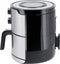 Just Perfecto Airfryer XXL 4L - 1400W - RVS - Heteluchtfriteuse Met Grilplaat - Air Fryer Zonder Olie - Braden, Grillen, Bakken, Roosteren én Frituren - 8 Programma's - Vaatwasserbestendig - Uitneembare Mand - Easy To Use
