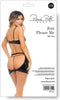 JUST PLEASE ME 2PC SET BLACK, S/M