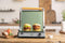 Just Vegan – Ceravegan Eco Contactgrill - Anti-aanbaklaag - Vegan - Tosti apparaat - Grill apparaat - Vetvrij Grillen -