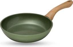 Just Vegan, Ceravegan keramische ECO koekenpan – 20cm, 100% vegan, plantaardige anti-aanbaklaag