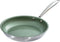 Just Vegan, Ceravegan RVS ECO koekenpan – 28cm, 100% vegan, plantaardige anti-aanbaklaag - avocado-olie – duurzame pan - Met GRATIS panbeschermer
