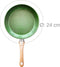 Just - Vegan - Koekenpan - CeraVegan - ECO - 24 - cm - aluminium - groen