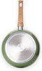 Just - Vegan - Koekenpan - met - afneembaar - handvat - eco - 24 - cm - aluminium - groen