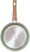 Just - Vegan - Koekenpan - met - afneembaar - handvat - eco - 24 - cm - aluminium - groen