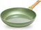 Just-Vegan-Koekenpan-met-afneembaar-handvat-eco-28-cm-aluminium-groen