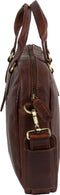 Justified Leren Schoudertas 13 inch Max Zwart