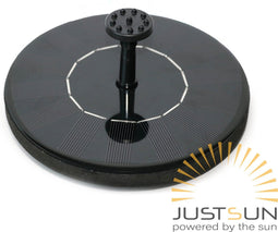 JustSun Drijvende Solar Water Fontein diameter16x5 cm