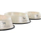 Voerbak voor honden Home ESPRIT Beige Rubber Metaal 200 ml 600 ml 700 ml 1 L 29 X 29 X 6,5 cm