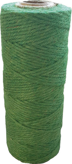 Jute bindtouw van 75 m, groen